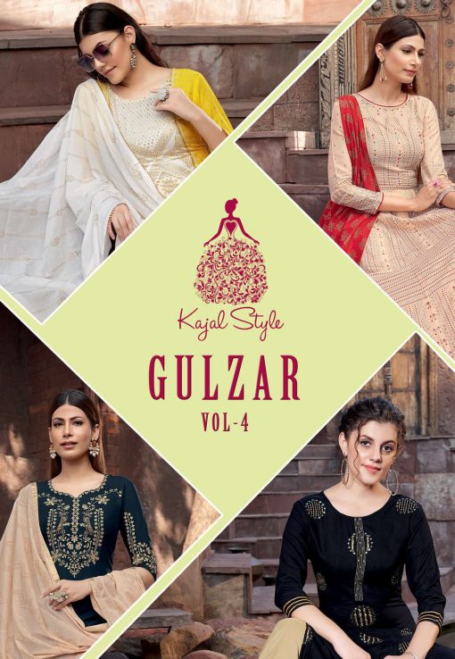 Kajal Style Gulzar Vol 4 Kurti with Dupatta Bottom Wholesale Catalog 8 Pcs 3 510x738 - Kajal Style Gulzar Vol 4 Kurti with Dupatta Bottom Wholesale Catalog 8 Pcs