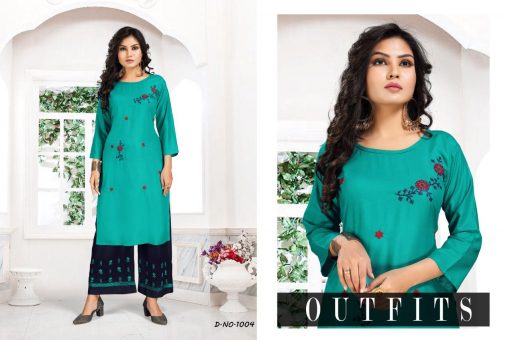 Kashish Kurti with Palazzo Wholesale Catalog 6 Pcs 4 510x340 - Kashish Kurti with Palazzo Wholesale Catalog 6 Pcs