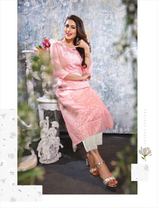 Kiana Lucknowi Kurti with Pant Wholesale Catalog 6 Pcs 14 510x672 - Kiana Lucknowi Kurti with Pant Wholesale Catalog 6 Pcs