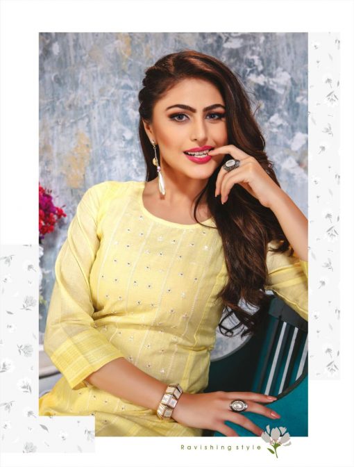 Kiana Lucknowi Kurti with Pant Wholesale Catalog 6 Pcs 17 510x672 - Kiana Lucknowi Kurti with Pant Wholesale Catalog 6 Pcs