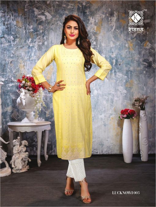 Kiana Lucknowi Kurti with Pant Wholesale Catalog 6 Pcs 18 510x675 - Kiana Lucknowi Kurti with Pant Wholesale Catalog 6 Pcs