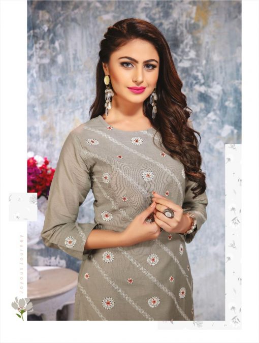 Kiana Lucknowi Kurti with Pant Wholesale Catalog 6 Pcs 19 510x675 - Kiana Lucknowi Kurti with Pant Wholesale Catalog 6 Pcs