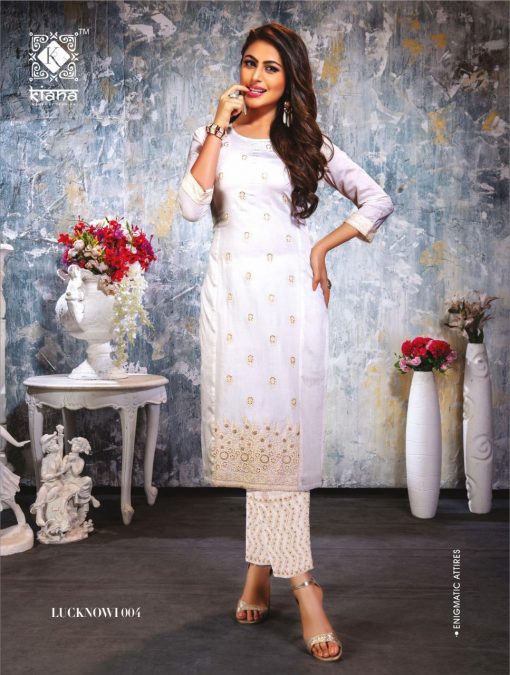 Kiana Lucknowi Kurti with Pant Wholesale Catalog 6 Pcs 20 510x675 - Kiana Lucknowi Kurti with Pant Wholesale Catalog 6 Pcs