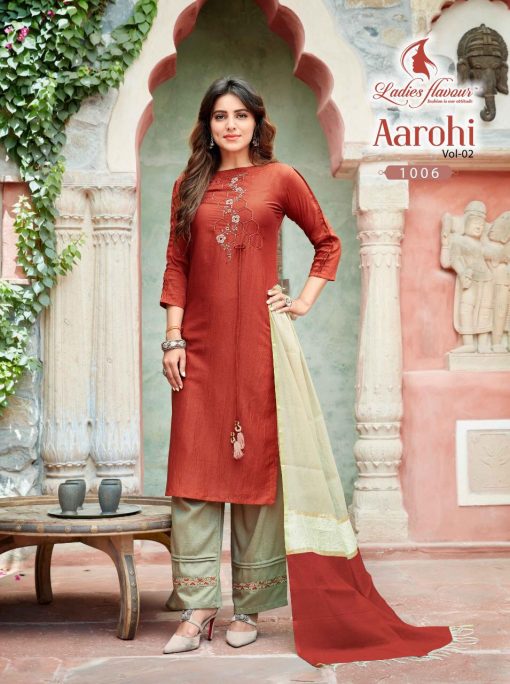 Ladies Flavour Aarohi Vol 2 Kurti with Bottom Dupatta Wholesale Catalog 8 Pcs 12 510x684 - Ladies Flavour Aarohi Vol 2 Kurti with Bottom Dupatta Wholesale Catalog 8 Pcs