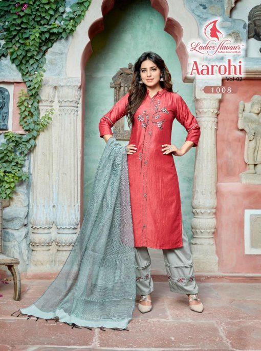 Ladies Flavour Aarohi Vol 2 Kurti with Bottom Dupatta Wholesale Catalog 8 Pcs 16 510x684 - Ladies Flavour Aarohi Vol 2 Kurti with Bottom Dupatta Wholesale Catalog 8 Pcs