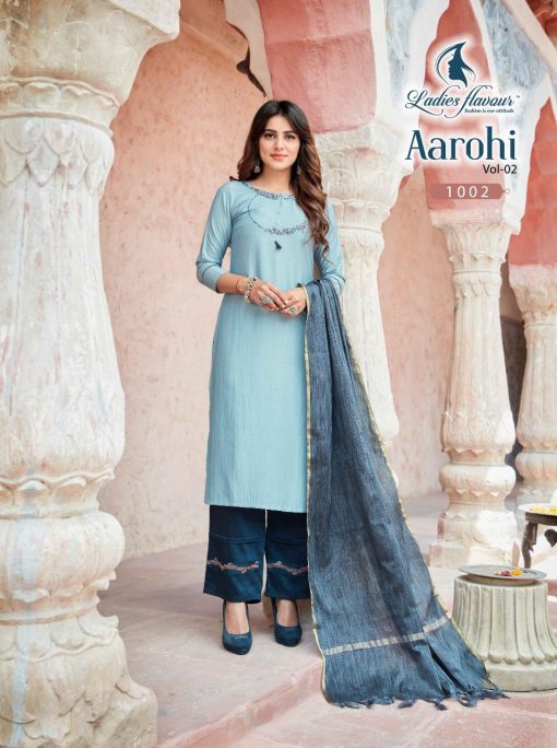 Ladies Flavour Aarohi Vol 2 Kurti with Bottom Dupatta Wholesale Catalog 8 Pcs 5 510x684 - Ladies Flavour Aarohi Vol 2 Kurti with Bottom Dupatta Wholesale Catalog 8 Pcs