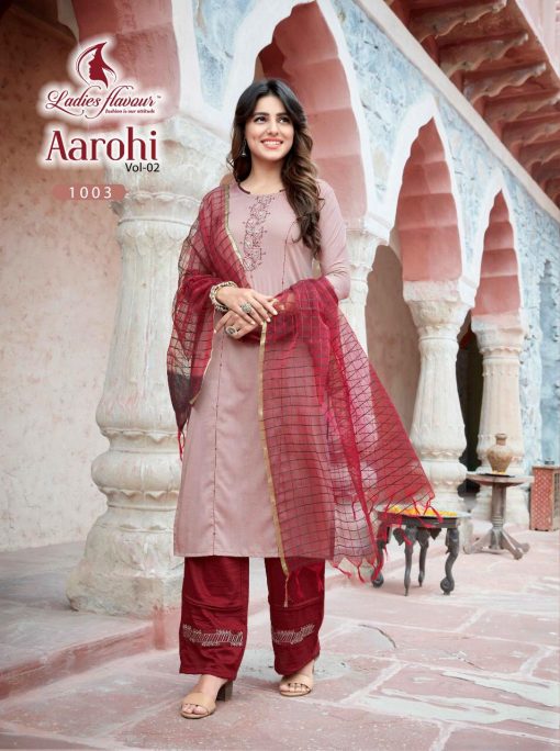 Ladies Flavour Aarohi Vol 2 Kurti with Bottom Dupatta Wholesale Catalog 8 Pcs 7 510x684 - Ladies Flavour Aarohi Vol 2 Kurti with Bottom Dupatta Wholesale Catalog 8 Pcs