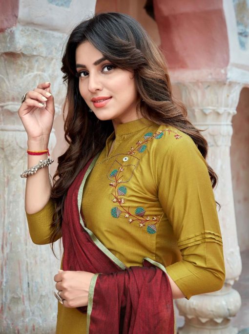 Ladies Flavour Aarohi Vol 2 Kurti with Bottom Dupatta Wholesale Catalog 8 Pcs 8 510x684 - Ladies Flavour Aarohi Vol 2 Kurti with Bottom Dupatta Wholesale Catalog 8 Pcs