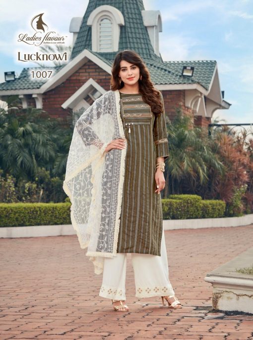 Ladies Flavour Lucknowi Kurti with Bottom Dupatta Wholesale Catalog 7 Pcs 15 510x684 - Ladies Flavour Lucknowi Kurti with Dupatta Bottom Wholesale Catalog 7 Pcs