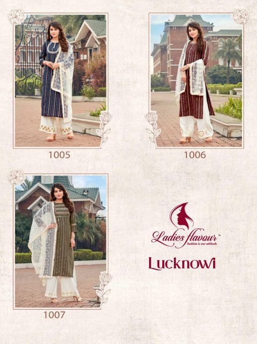 Ladies Flavour Lucknowi Kurti with Bottom Dupatta Wholesale Catalog 7 Pcs 17 510x684 - Ladies Flavour Lucknowi Kurti with Dupatta Bottom Wholesale Catalog 7 Pcs