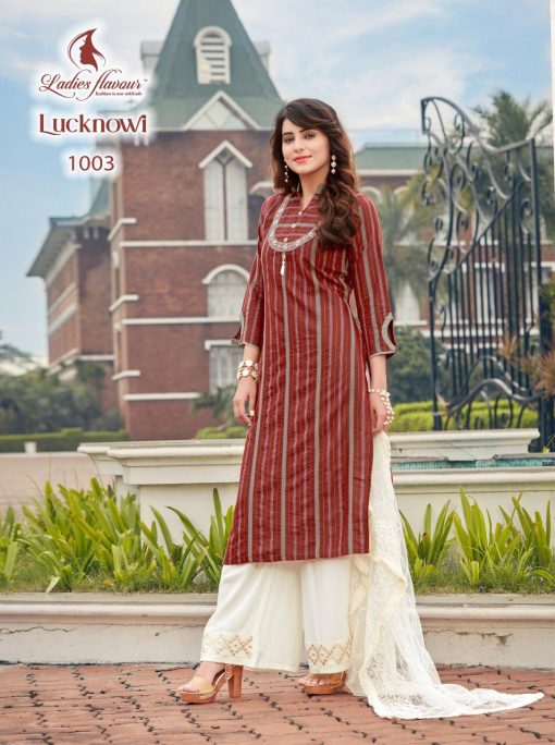 Ladies Flavour Lucknowi Kurti with Bottom Dupatta Wholesale Catalog 7 Pcs 7 510x684 - Ladies Flavour Lucknowi Kurti with Dupatta Bottom Wholesale Catalog 7 Pcs