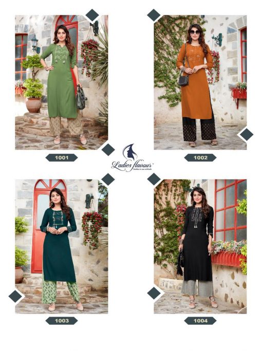 Ladies Flavour Signature Vol 3 Kurti with Palazzo Wholesale Catalog 8 Pcs 18 510x684 - Ladies Flavour Signature Vol 3 Kurti with Palazzo Wholesale Catalog 8 Pcs