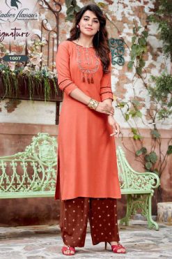 Ladies Flavour Signature Vol 3 Kurti with Palazzo Wholesale Catalog 8 Pcs 247x371 - Ladies Flavour Signature Vol 3 Kurti with Palazzo Wholesale Catalog 8 Pcs