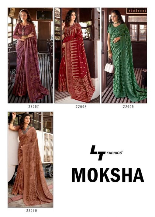 Lt Fabrics Moksha Saree Sari Wholesale Catalog 10 Pcs 21 510x714 - Lt Fabrics Moksha Saree Sari Wholesale Catalog 10 Pcs