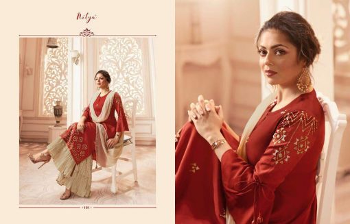 Lt Fabrics Nitya Vivana Kurti with Dupatta Bottom Wholesale Catalog 7 Pcs 5 510x327 - Lt Fabrics Nitya Vivana Kurti with Dupatta Bottom Wholesale Catalog 7 Pcs