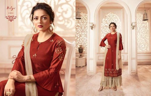 Lt Fabrics Nitya Vivana Kurti with Dupatta Bottom Wholesale Catalog 7 Pcs 8 510x327 - Lt Fabrics Nitya Vivana Kurti with Dupatta Bottom Wholesale Catalog 7 Pcs