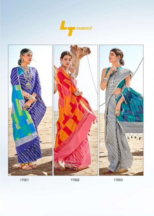 Lt Fabrics Soubhagya Saree Sari Wholesale Catalog 5 Pcs 16 510x714 - Lt Fabrics Soubhagya Saree Sari Wholesale Catalog 5 Pcs