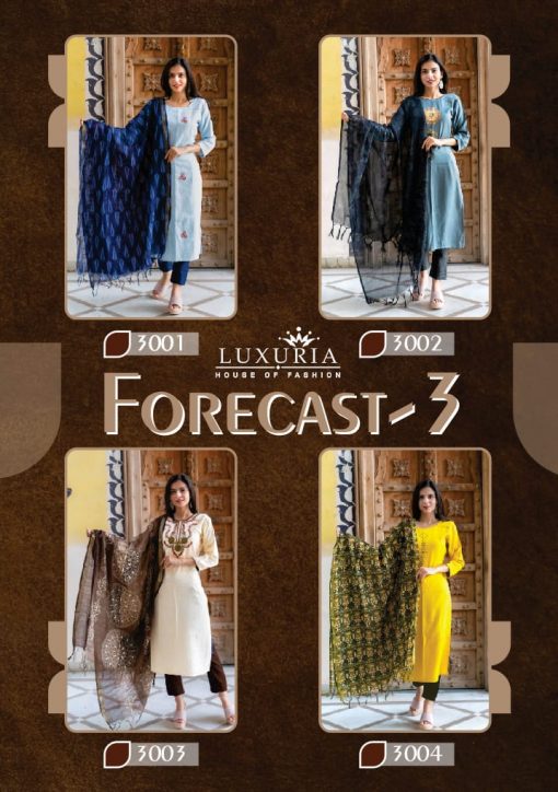 Luxuria Forecast Vol 3 Kurti with Dupatta Wholesale Catalog 4 Pcs 7 510x724 - Luxuria Forecast Vol 3 Kurti with Dupatta Wholesale Catalog 4 Pcs