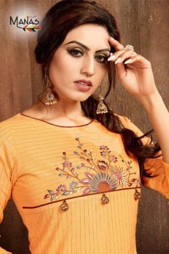 Manas Mitwa Vol 2 Kurti Wholesale Catalog 6 Pcs