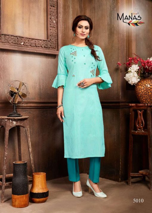 Manas Mitwa Vol 2 Kurti Wholesale Catalog 6 Pcs 3 510x712 - Manas Mitwa Vol 2 Kurti Wholesale Catalog 6 Pcs