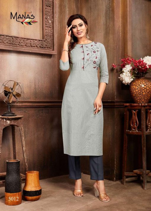 Manas Mitwa Vol 2 Kurti Wholesale Catalog 6 Pcs 5 510x712 - Manas Mitwa Vol 2 Kurti Wholesale Catalog 6 Pcs