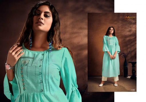 Manya Cristal Kurti with Pant Wholesale Catalog 6 Pcs 2 510x357 - Manya Cristal Kurti with Pant Wholesale Catalog 6 Pcs