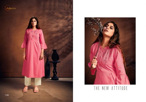 Manya Cristal Kurti with Pant Wholesale Catalog 6 Pcs 6 510x357 - Manya Cristal Kurti with Pant Wholesale Catalog 6 Pcs