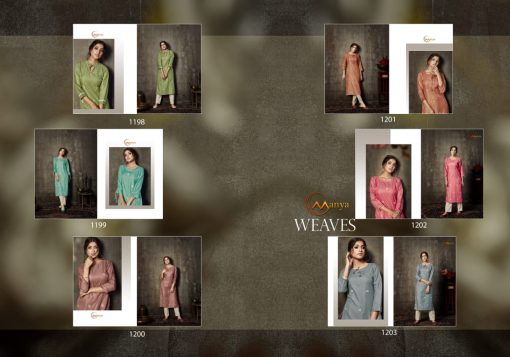 Manya Weaves Kurti with Pant Wholesale Catalog 6 Pcs 7 510x357 - Manya Weaves Kurti with Pant Wholesale Catalog 6 Pcs