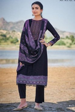 Mumtaz Arts Malhar Pashmina Salwar Suit Wholesale Catalog 8 Pcs