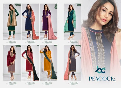 Peacock Salwar Suit Wholesale Catalog 8 Pcs 9 510x370 - Peacock Salwar Suit Wholesale Catalog 8 Pcs