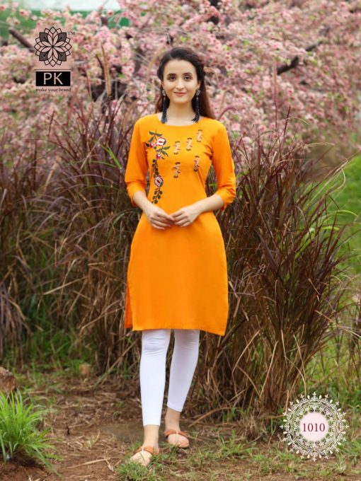 Pk Fashion Rainbow Vol 2 Kurti Wholesale Catalog 20 Pcs 10 510x680 - Pk Fashion Rainbow Vol 2 Kurti Wholesale Catalog 20 Pcs