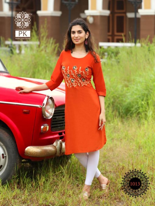 Pk Fashion Rainbow Vol 2 Kurti Wholesale Catalog 20 Pcs 13 510x680 - Pk Fashion Rainbow Vol 2 Kurti Wholesale Catalog 20 Pcs