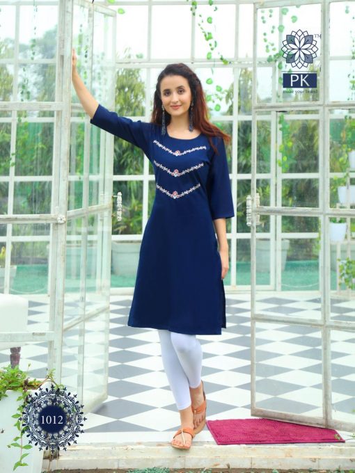 Pk Fashion Rainbow Vol 2 Kurti Wholesale Catalog 20 Pcs 15 510x680 - Pk Fashion Rainbow Vol 2 Kurti Wholesale Catalog 20 Pcs