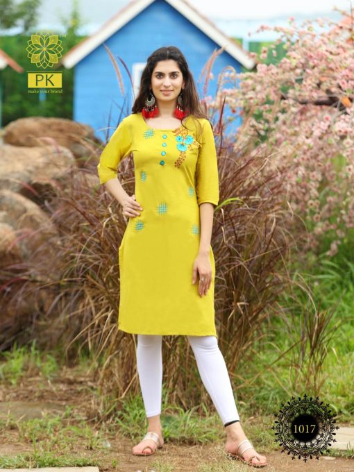 Pk Fashion Rainbow Vol 2 Kurti Wholesale Catalog 20 Pcs 18 510x680 - Pk Fashion Rainbow Vol 2 Kurti Wholesale Catalog 20 Pcs