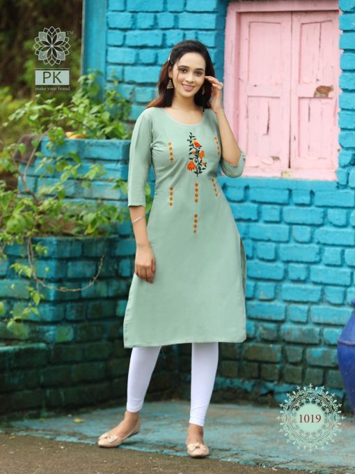 Pk Fashion Rainbow Vol 2 Kurti Wholesale Catalog 20 Pcs 19 510x680 - Pk Fashion Rainbow Vol 2 Kurti Wholesale Catalog 20 Pcs