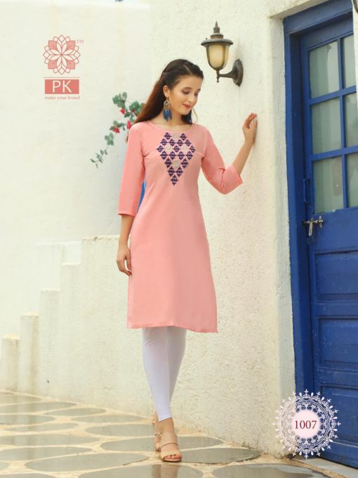 Pk Fashion Rainbow Vol 2 Kurti Wholesale Catalog 20 Pcs 7 510x680 - Pk Fashion Rainbow Vol 2 Kurti Wholesale Catalog 20 Pcs