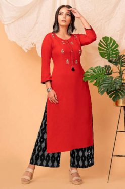 Psyna Palazzo House Vol 10 Kurti with Palazzo Wholesale Catalog 10 Pcs