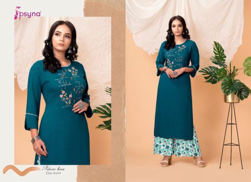 Psyna Palazzo House Vol 10 Kurti with Palazzo Wholesale Catalog 10 Pcs 2 510x369 - Psyna Palazzo House Vol 10 Kurti with Palazzo Wholesale Catalog 10 Pcs