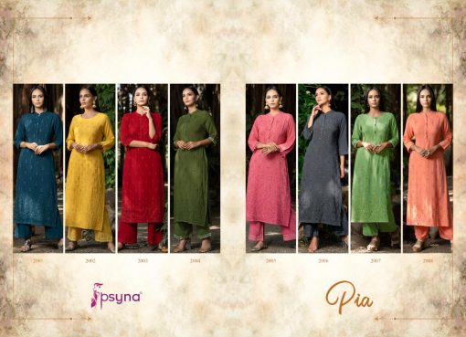 Psyna Pia Vol 2 Kurti with Pant Wholesale Catalog 8 Pcs 11 510x369 - Psyna Pia Vol 2 Kurti with Pant Wholesale Catalog 8 Pcs