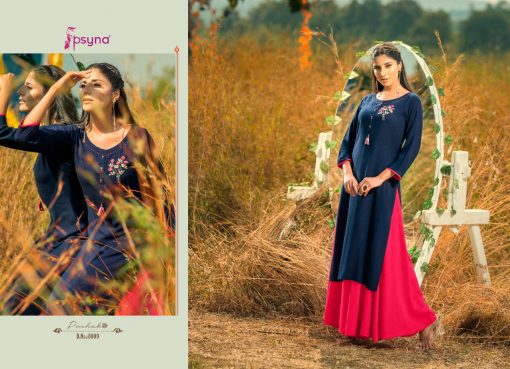 Psyna Poshak Vol 8 Kurti Wholesale Catalog 10 Pcs 10 510x369 - Psyna Poshak Vol 8 Kurti Wholesale Catalog 10 Pcs