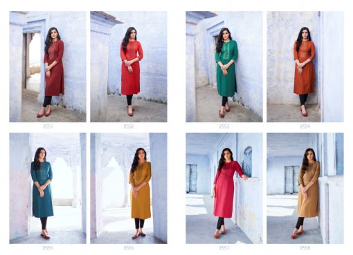 Rangoon Light Line Vol 2 Kurti by Kessi Wholesale Catalog 8 Pcs 10 510x369 - Rangoon Light Line Vol 2 Kurti by Kessi Wholesale Catalog 8 Pcs