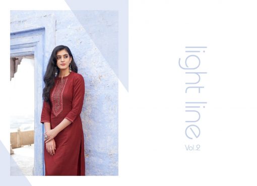 Rangoon Light Line Vol 2 Kurti by Kessi Wholesale Catalog 8 Pcs 9 510x369 - Rangoon Light Line Vol 2 Kurti by Kessi Wholesale Catalog 8 Pcs