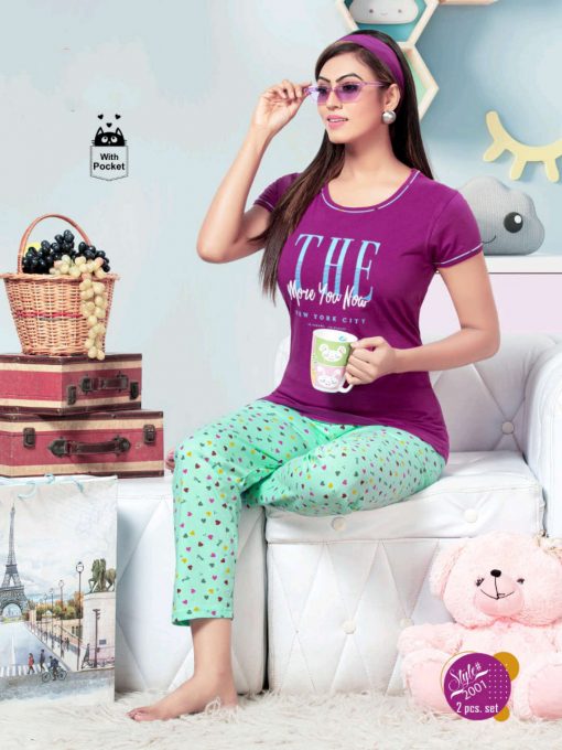 SF Premium Night Wear Vol 59 Wholesale Catalog 6 Pcs 6 510x680 - SF Premium Night Wear Vol 59 Wholesale Catalog 6 Pcs