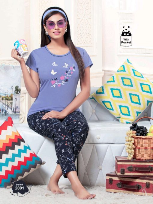 SF Premium Night Wear Vol 60 Wholesale Catalog 6 Pcs 5 510x680 - SF Premium Night Wear Vol 60 Wholesale Catalog 6 Pcs