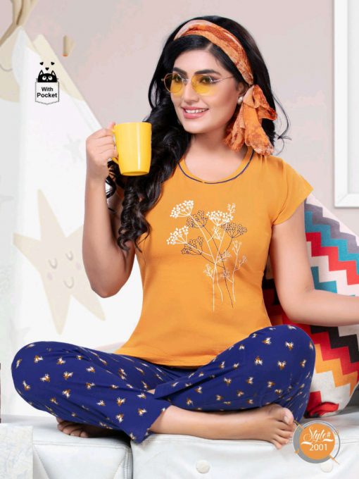 SF Premium Night Wear Vol 61 Wholesale Catalog 6 Pcs 3 510x680 - SF Premium Night Wear Vol 61 Wholesale Catalog 6 Pcs