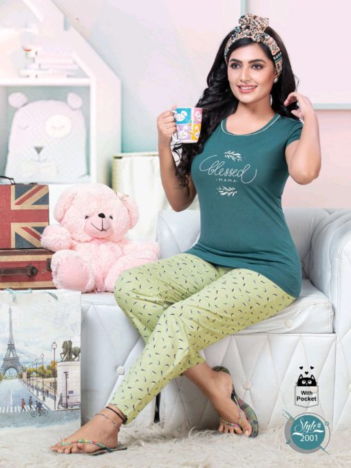 SF Premium Night Wear Vol 61 Wholesale Catalog 6 Pcs 5 510x680 - SF Premium Night Wear Vol 61 Wholesale Catalog 6 Pcs