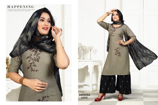 SS Raveena Kurti with Dupatta Sharara Wholesale Catalog 6 Pcs 4 510x340 - SS Raveena Kurti with Dupatta Sharara Wholesale Catalog 6 Pcs