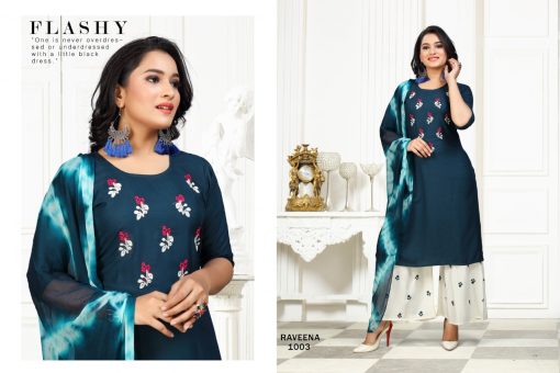 SS Raveena Kurti with Dupatta Sharara Wholesale Catalog 6 Pcs 5 510x340 - SS Raveena Kurti with Dupatta Sharara Wholesale Catalog 6 Pcs