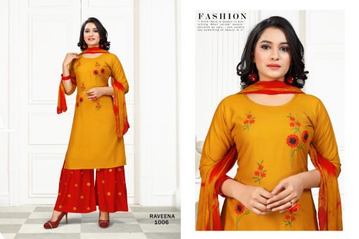 SS Raveena Kurti with Dupatta Sharara Wholesale Catalog 6 Pcs 6 510x340 - SS Raveena Kurti with Dupatta Sharara Wholesale Catalog 6 Pcs