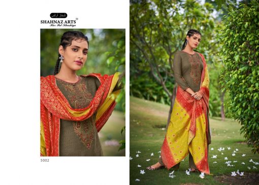 Shahnaz Arts Gulmohar Vol 4 Pashmina Salwar Suit Wholesale Catalog 8 Pcs 10 510x364 - Shahnaz Arts Gulmohar Vol 4 Pashmina Salwar Suit Wholesale Catalog 8 Pcs